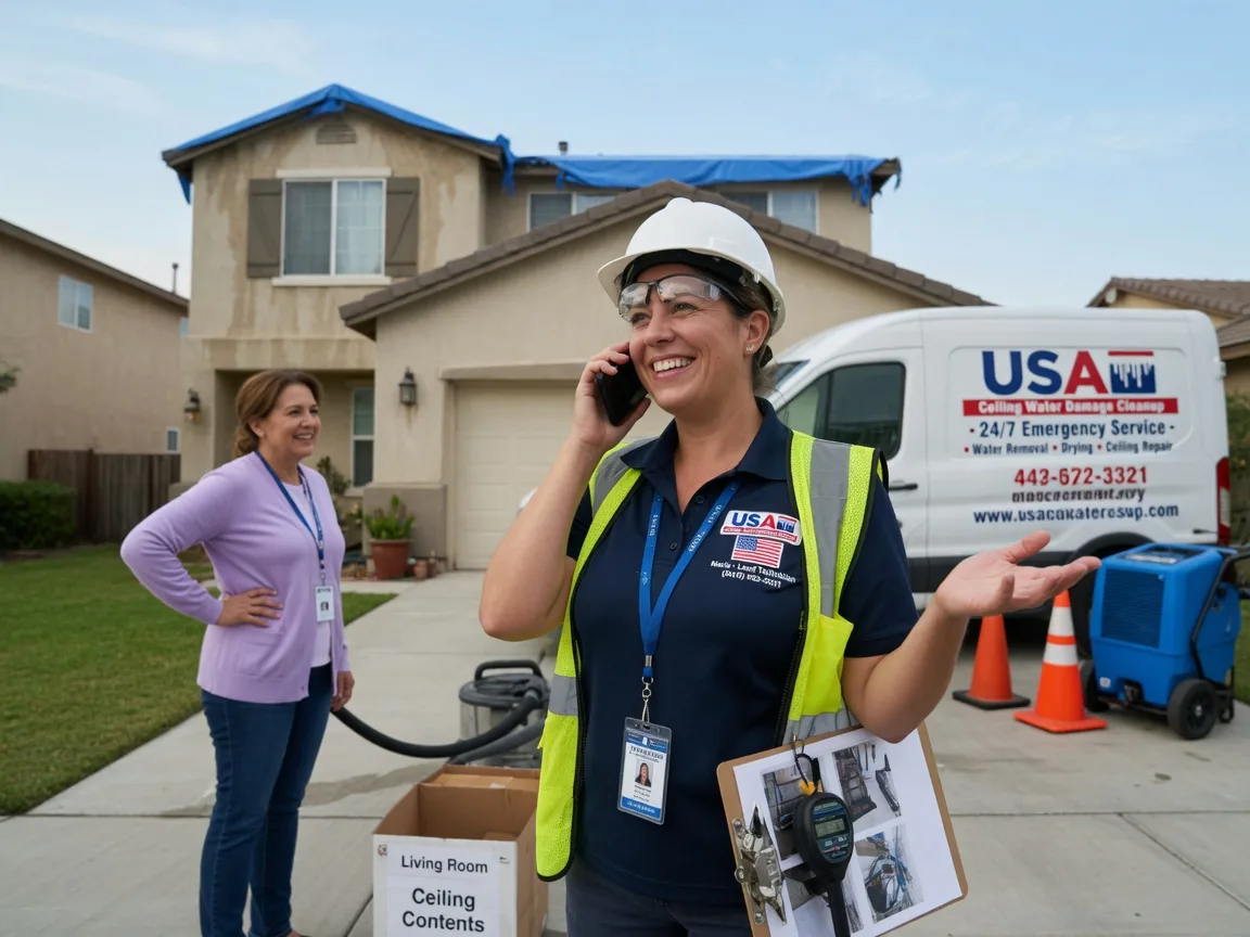 Ceiling Water Damage Restoration Redmond, WA FAQs